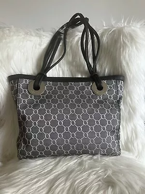 $51 • Buy OROTON Leather/Canvas Tote/Shoulder Bag / Handbag