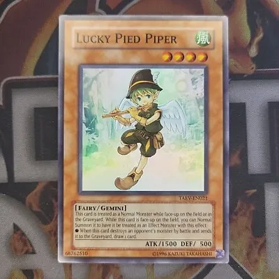 Yu-Gi-Oh! TCG Lucky Pied Piper Tactical Evolution TAEV-EN021 1st Edition... • £0.99