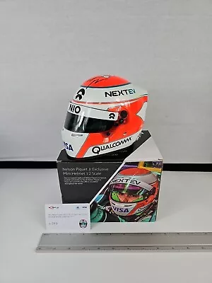 Nelson Piquet Jr. *SIGNED* Exclusive Mini Helmet 1:2 Scale - Formula 1 - RACING  • $250