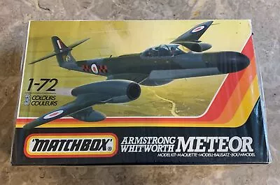 Matchbox Armstrong Whitworth Meteor 1/72 Scale Model Kit  PK-129 Plane Sealed • $17.09