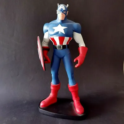 Captain America X-Men Evolution Statue 27cm Ltd 2500 Hard Hero • £159.18