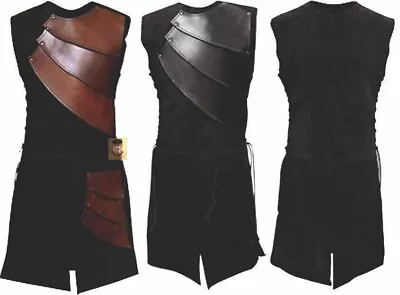 Archer Armor Leather Tunic Medieval Reenactment Celtic Armor Cosplay Costume 1Pc • $199.02