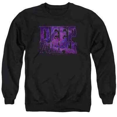 Deep Purple Spacey Crewneck Sweatshirt Licensed Rock Music Band Black • $24.49