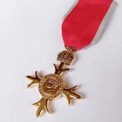 £52.99 • Buy OBE MBE Medal 1945 For God And The Empire WW2 Military Full Size Repro