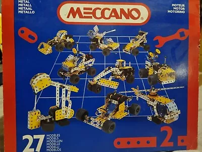 Incomplete Untested Meccano 2 Set • £9.99
