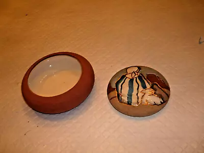 Vera Russell Pottery/ Russell's Originals Dresser Jar/ Trinket Jar • $15