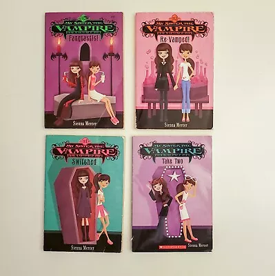 Lot 4 My Sister The Vampire Kids Chapter Books By Sienna Mercer - Re-Vamped + • $10