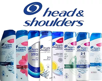 Head & Shoulders Shampoo- Choose Types • £6.25