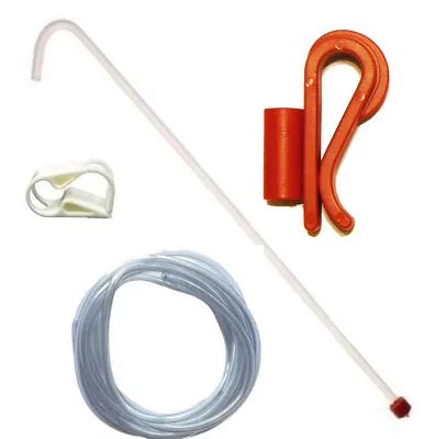 24  Racking Cane Siphon Kit W/ Tip 5' Hose Clamp Up To 6 Gal. Carboy Beer Wine • $12.99