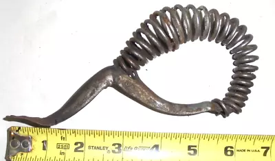 $26.95 • Buy Vintage Cast Iron Stove Spring Eye Lifter Lid Handle,  7 IN.