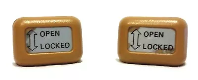 $30 • Buy Datsun 280-zx T-top Knob Roof Locks Release Button Tan Oem 1978 - 1983