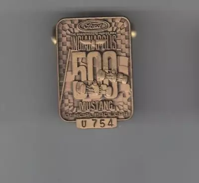 $19.95 • Buy 1994 Indianapolis 500 AL UNSER JR Indy 500 Race Win BRONZE Pit Badge