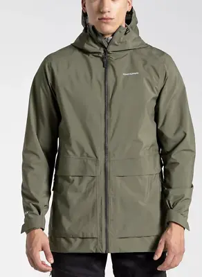 Craghoppers Jacket Mens Toledo' Gore-Tex Waterproof Hooded      R7 • £134.99