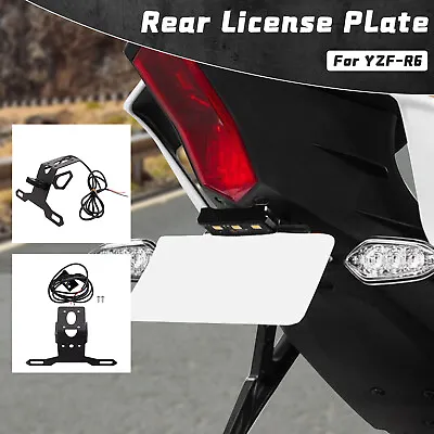License Plate Bracket Holder Support For YAMAHA YZF-R6 2017-2020 YZF R6 2019 • $26.09