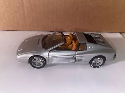 Detail Cars 1/43 Scale Diecast Model Car ART143 - Ferrari 512 TR Spyder - Silver • $9.99