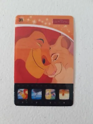 Woolworths Disney Movie Stars 2016 Collector Card - #31 The Lion King • $1.90