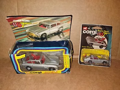 Vintage Corgi James Bond Aston Martin Cars Lot • $115