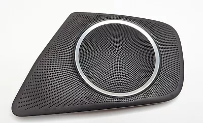 09-16 AUDI A4 S4 ALLROAD REAR Right DOOR Woofer Speaker Cover Grille BLACK (B&O) • $19.99