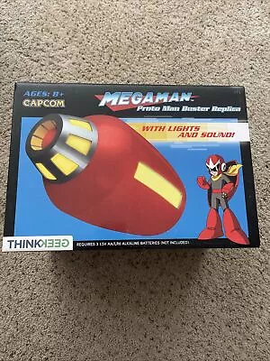 Mega Man: Life-Size Proto Man Mega Buster Replica From ThinkGeek (New & Sealed!) • $250