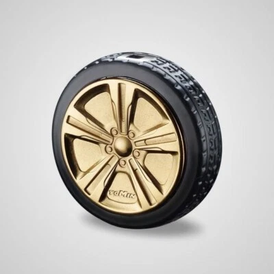£4.95 • Buy Electronic Refillable Motor Sport Wheel Gas Cigarette Lighter