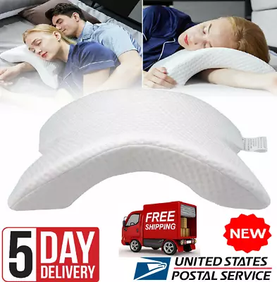 U-Shaped Memory Foam Arm Anti Pressure Arch Slow Neck Sleeping Pillow For Couple • $19.99