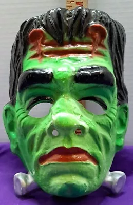 Vtg 1976 Universal Pictures Ben Cooper Frankenstein Monster Mask Halloween W/Tag • $32.17