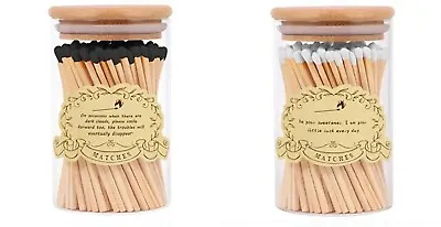 2 Pack Wooden Matches Decorative Long Matches For Candle Matchsticks 160ct • $14.99