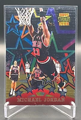 1996 Topps Stadium Club Michael Jordan Special Forces #SF4 Chicago Bulls HOF • $120