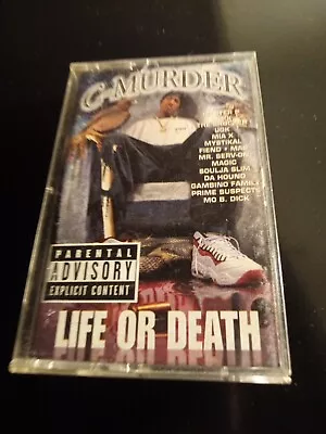 C-Murder Life Or Death Cassette Tape Classic Album No Limit Records Tested Works • $29.99