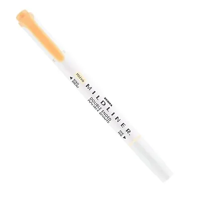 $17.92 • Buy Zebra Mildliner Creative Highlighter Marker Pen - Double Ended - Orange - Single
