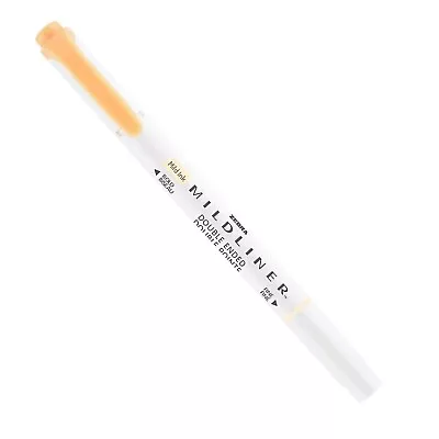 $17.92 • Buy Zebra Mildliner Creative Highlighter Marker Pen - Double Ended - Orange - Single