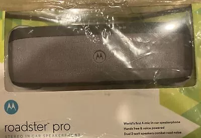 Motorola Roadster Pro Speaker - Silver- Brand New In Sealed Box • $150