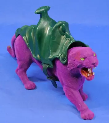 Masters Of The Universe Vintage Panthor W/saddle Nice Fur Mattel He-man • $79.99