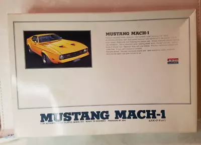 ARII #A572 1971 FORD MUSTANG MACH 1 1:24 MODEL KIT! Open Box Parts Sealed!! • $29.50