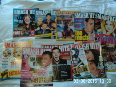 £1.04 • Buy Smash Hits POP Magazines Early  1990s Total Of 11 Magazines Job Lot INCOMPLETE