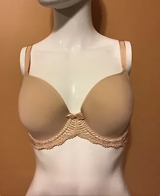 Wacoal 32DD Bra Beige La Femme Underwire Lined 853117 • $16