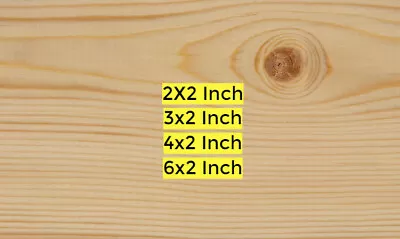 👉Planed Timber PSE / PAR 2x2 3x2 4x2 6x2 Inch Softwood Lengths 0.6m To 1.5m • £10.99