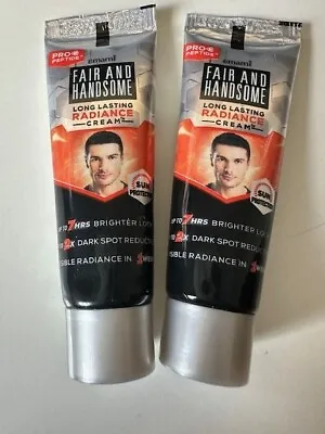 2x Fair And Handsome Radiance Cream Men 7 Days Male Skin Long Lasting 8g • £2.99