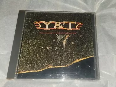 Y&T Cd CONTAGIOUS Geffen Dave Meniketti Jimmy De Grasso • $15