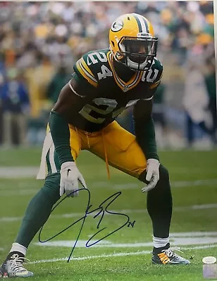 Packers Super Bowl XLV Champ Corner JARRETT BUSH Signed 16X20 Photo #1 AUTO JSA • $39.99