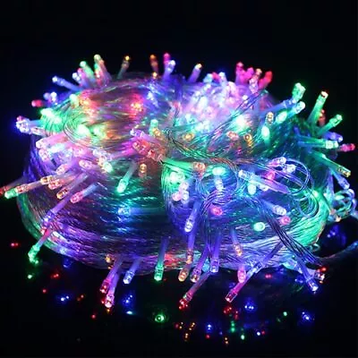 Xmas LED Fairy String Lights Party Christmas Tree Waterproof Outdoor Home Decor • $8.96