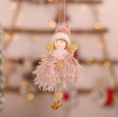 Christmas Angel Bells Home Party Christmas Tree Hanging Ornament Xmas Decor • $2.34