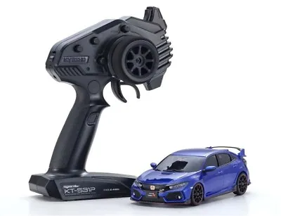 Kyosho Mini-Z AWD Honda CIVIC Type R Brilliant Sporty Blue Readyset RTR #32613BL • $195.99