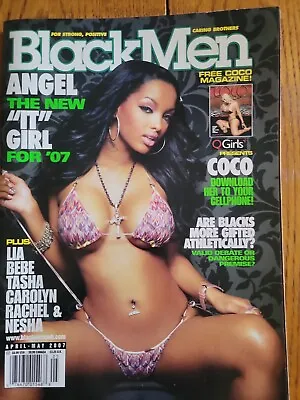 £16.51 • Buy Black Men Magazine April May 2007 Angel Lia Bebe Nicole Coco Austin Tasha Nesha