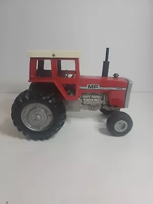 Ertl Massey Ferguson MF 1155 1/16 Scale Farm Toy Tractor W/ Cab Gray Rims • $169.99