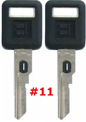 2 NEW GM Single Sided VATS Ignition Key #11 UNCUT V.A.T.S B62-P11  • $24.95