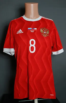 Glushakov Russia Chile Adidas Friendly Match Worn Jersey Shirt Soccer Football  • $299.99