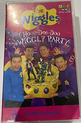 The Wiggles Hoop-dee-doo It’s A Wiggly Party VHS • $9