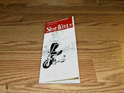 Vintage  Skat-Kitty Mini-Bike Dealer HAND OUT / MAILER ( REPRODUCTION)  • $14