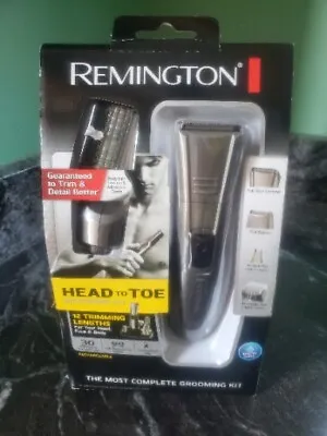 Remington Head To Toe Grooming Kit Rechargeable Nose Ear Body Hair Neck Trimmer • $44.27